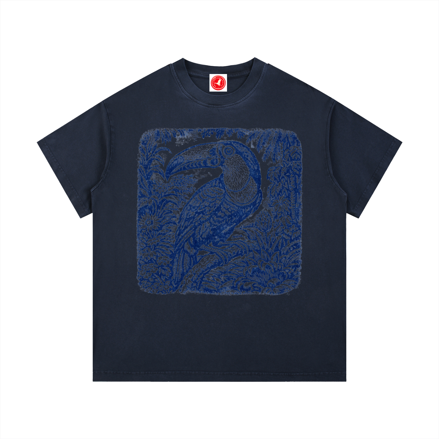 Vintage Botanical Bird Tee