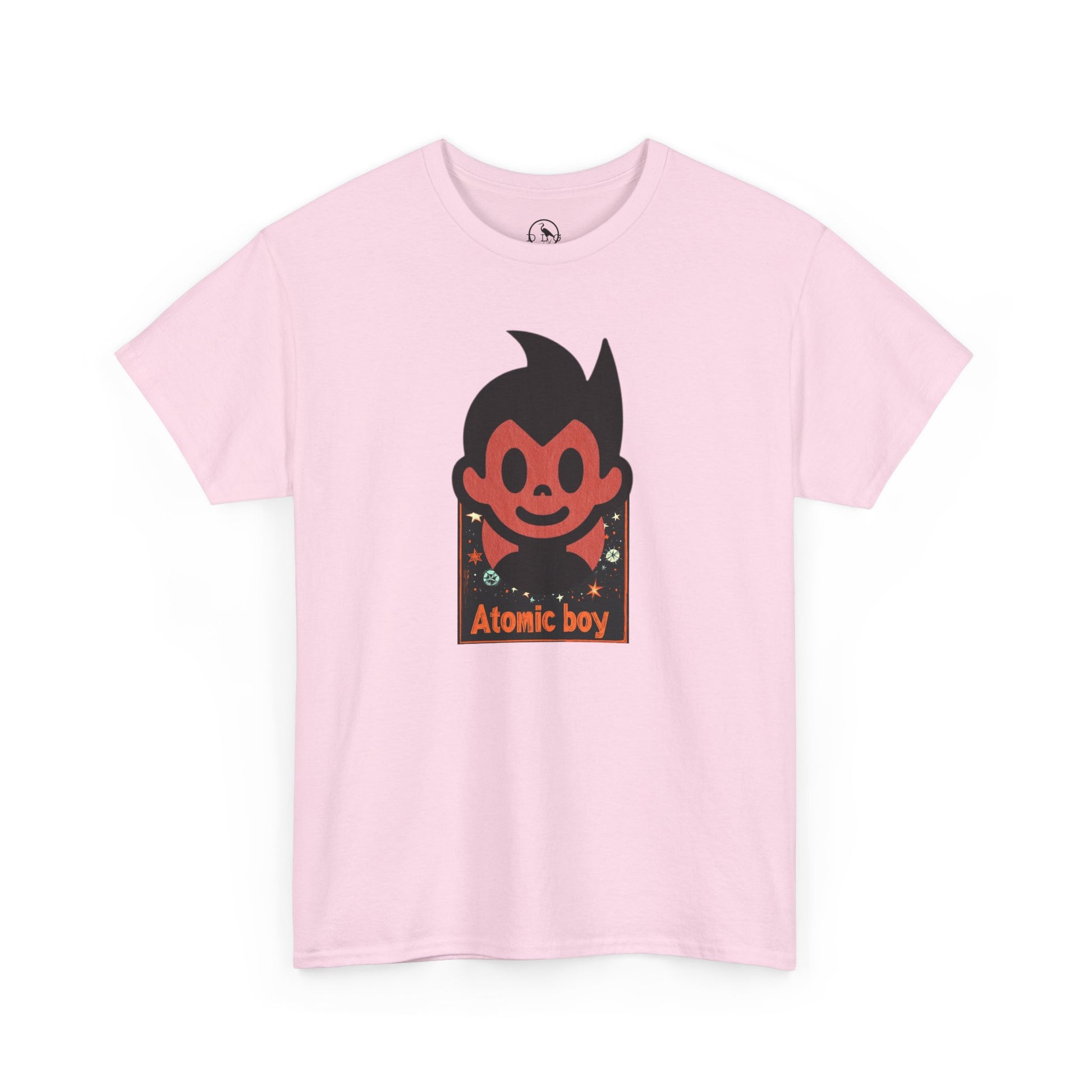 Atomic Boy Unisex Heavy Cotton Tee - Retro Cartoon Graphic T-Shirt image 11