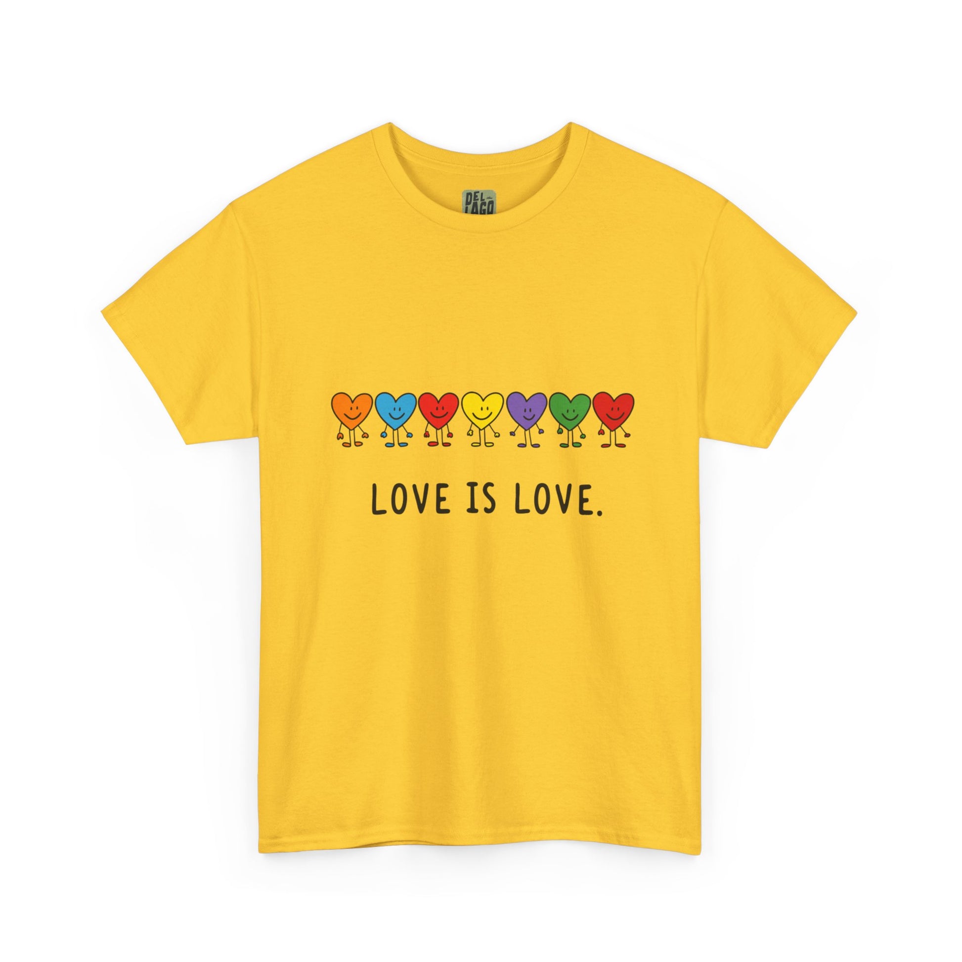 "Love is Love" Unisex Cotton Tee image 12
