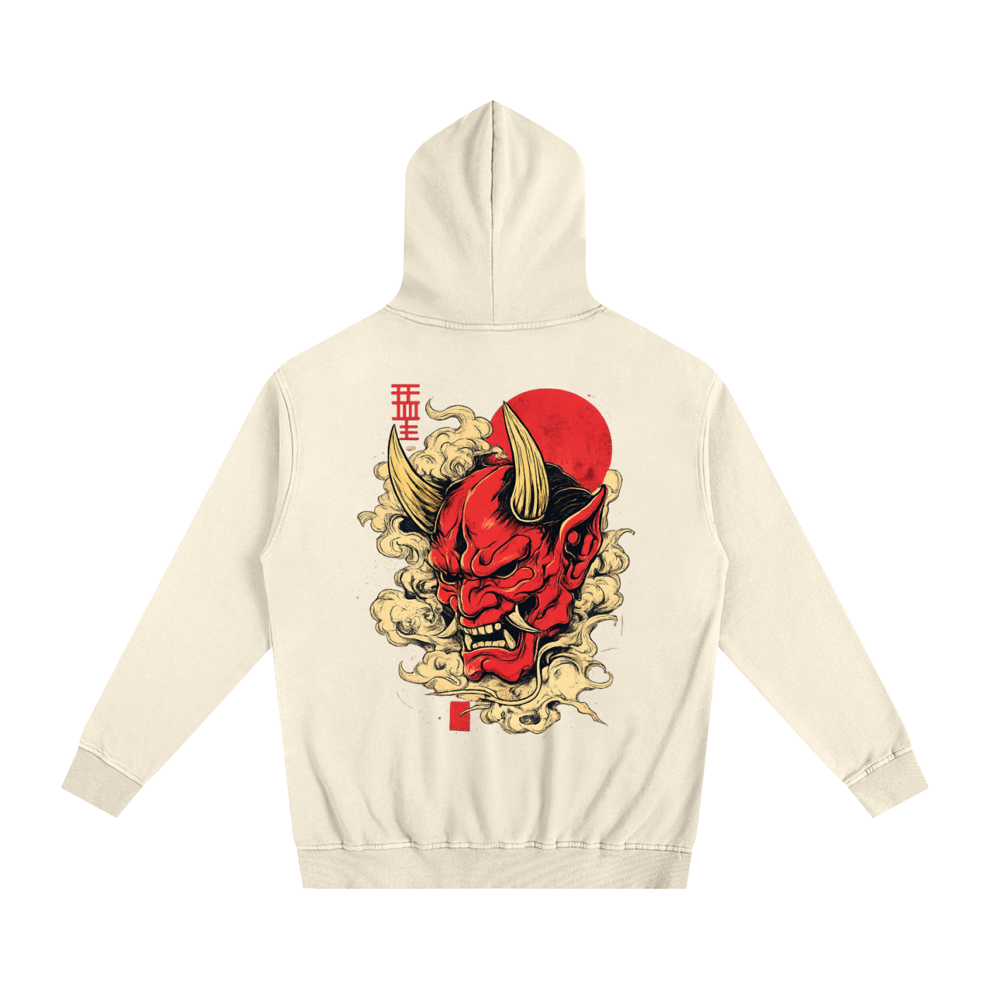 Oni Mask Graphic Hoodie