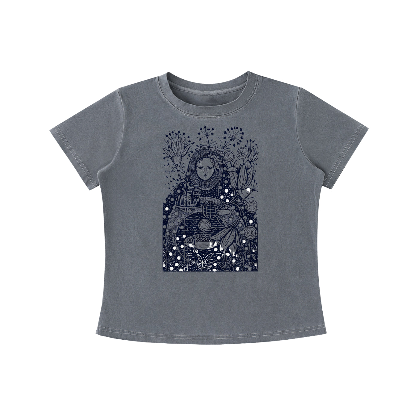 Celestial Garden Portrait Graphic Tee