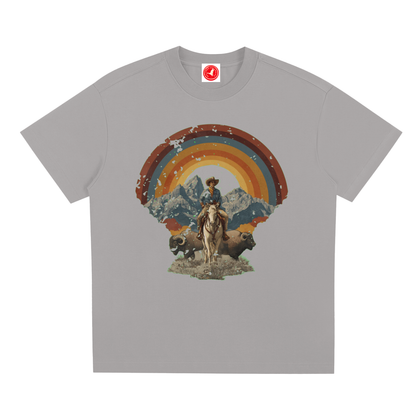 Wild West Sunset Rider Tee