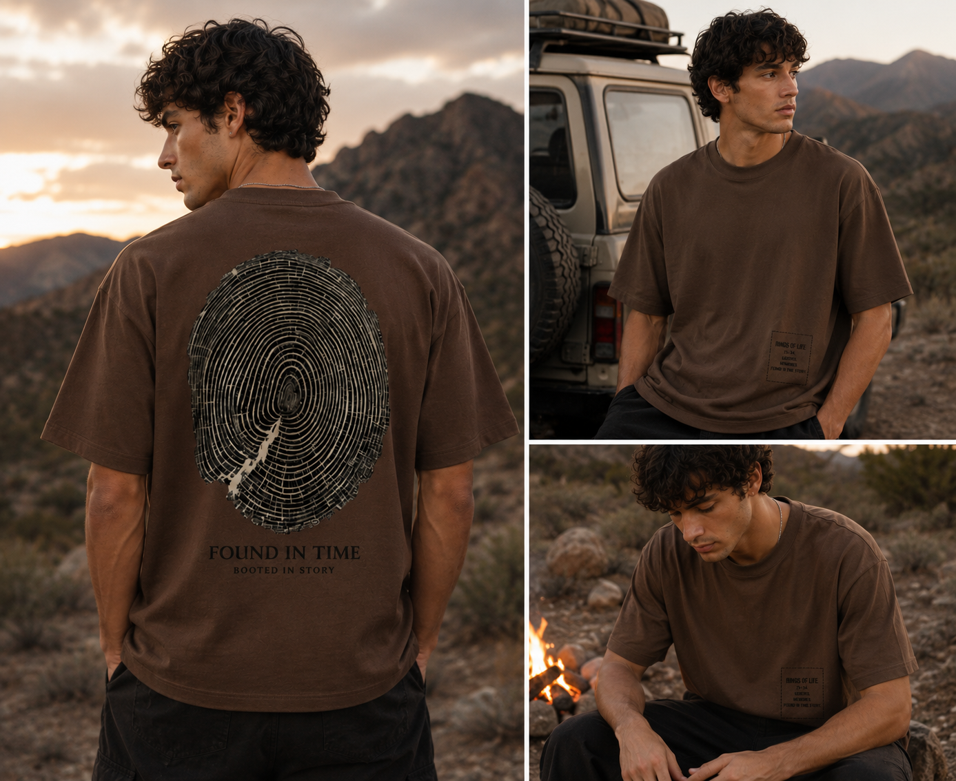 Found In Time Tee – Sorona® Cotton Blend
