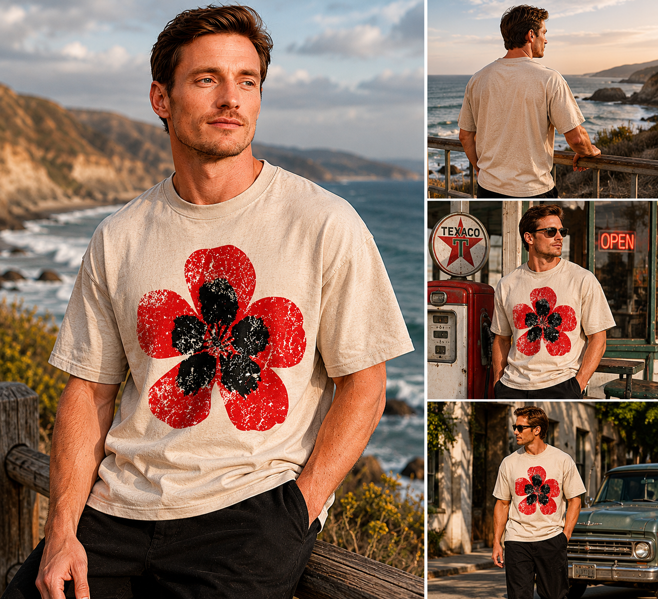 Poppy Bloom Tee