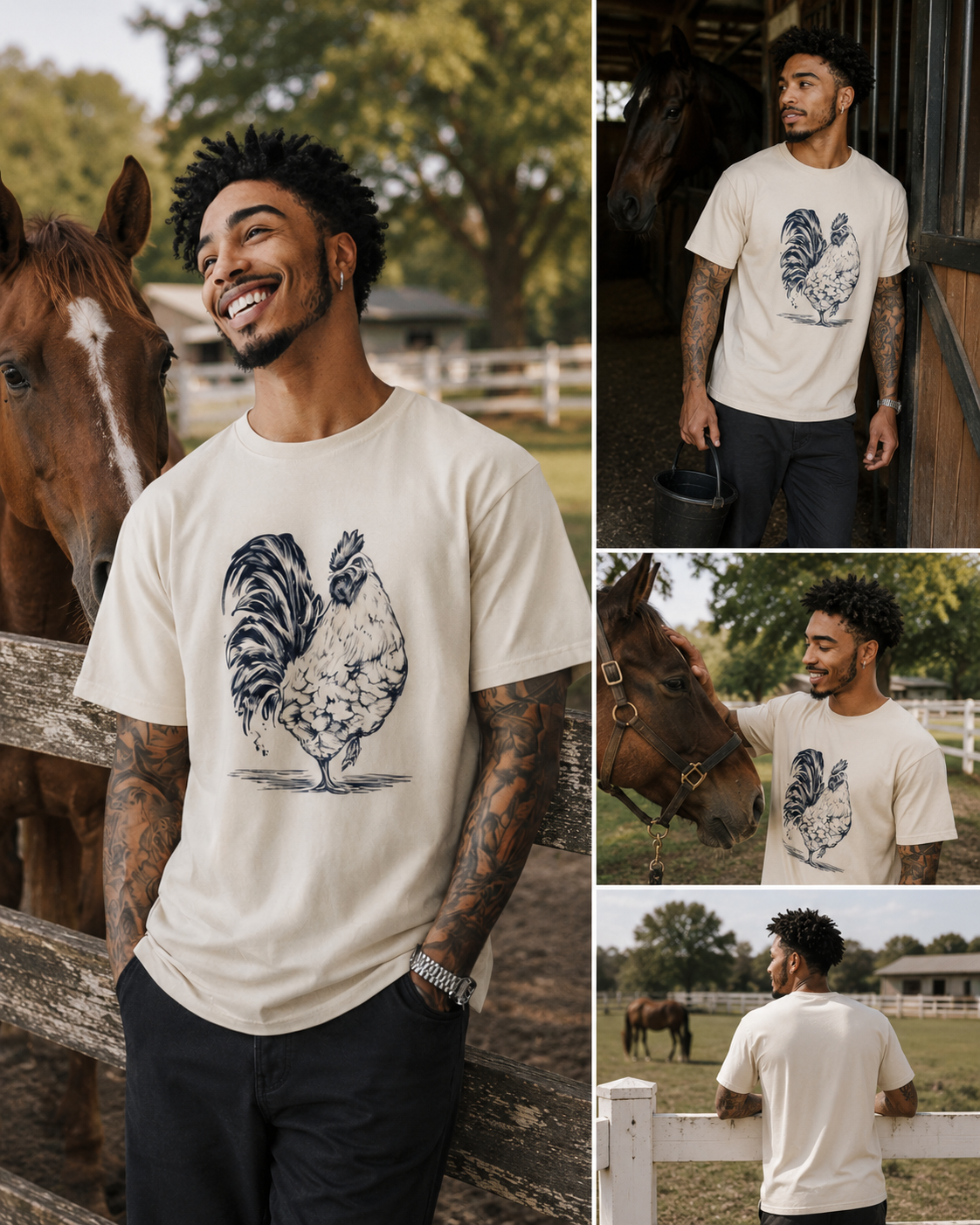 Rustic Rooster Tee