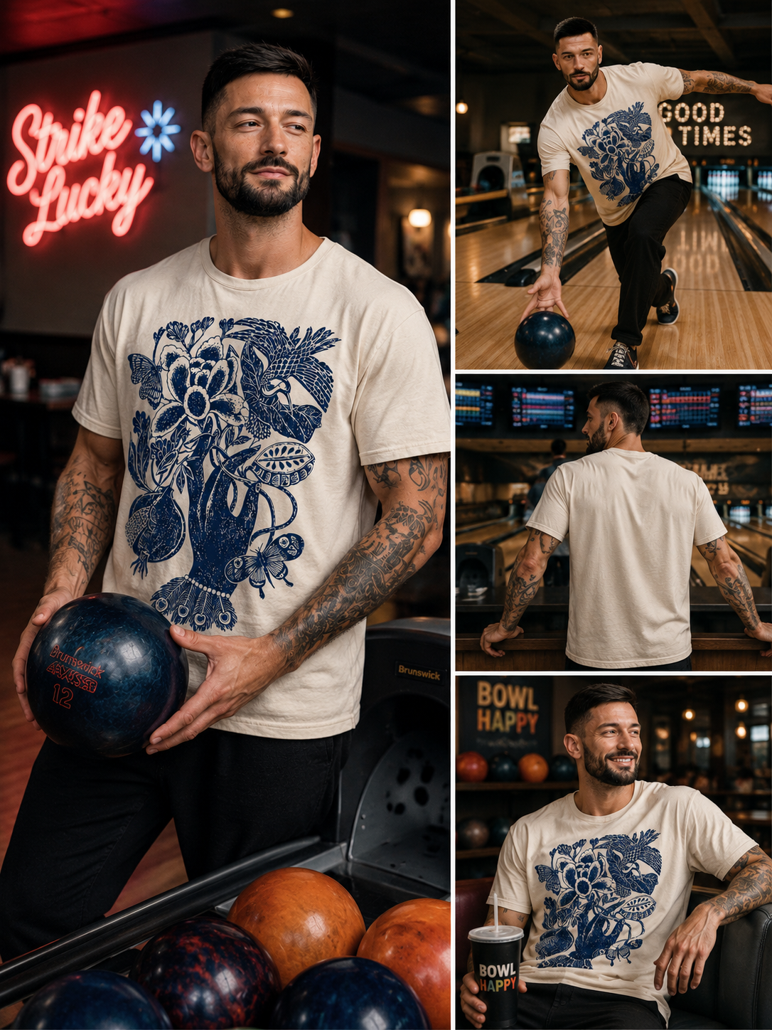 Botanical Hand Tee