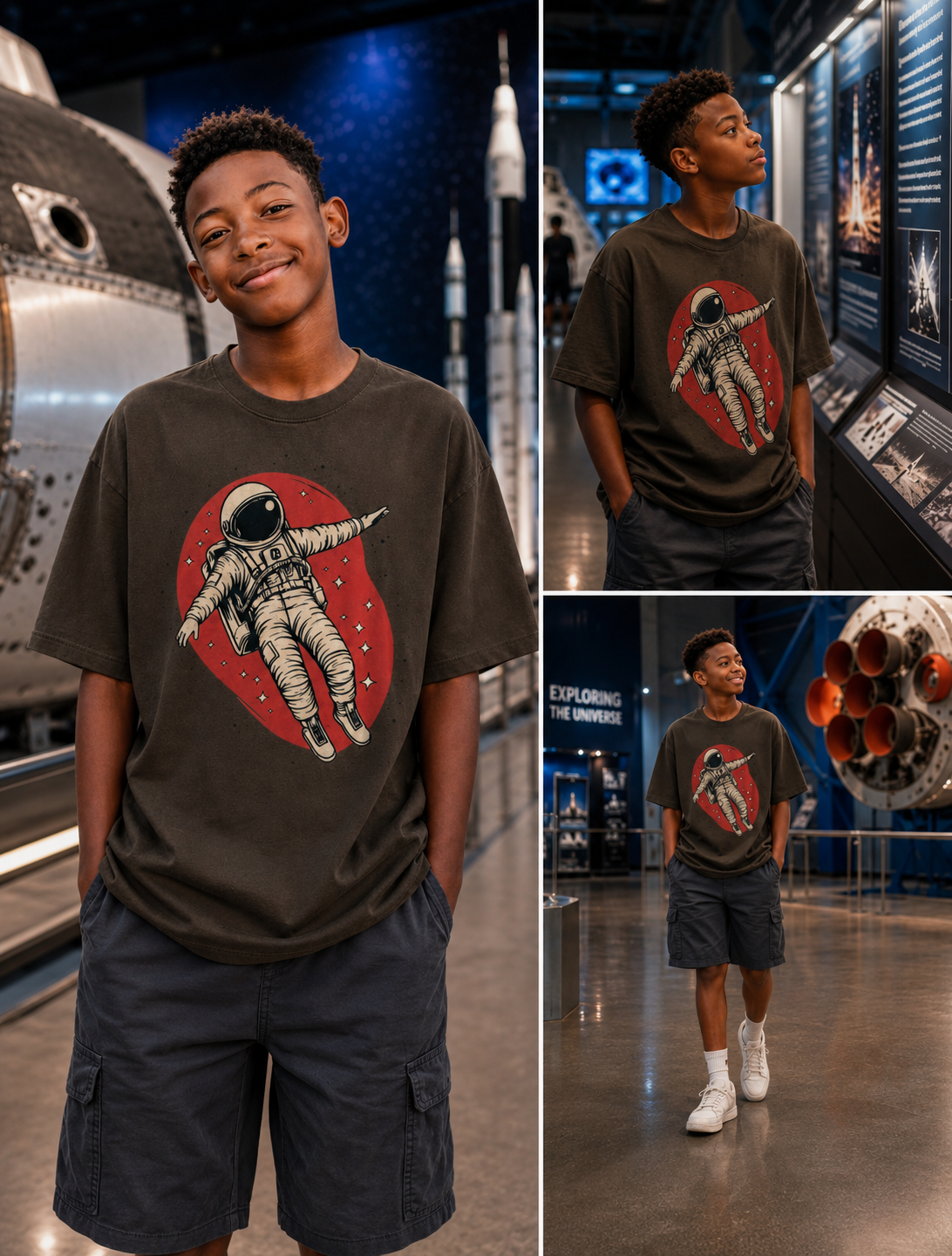 Floating Astronaut Tshirt
