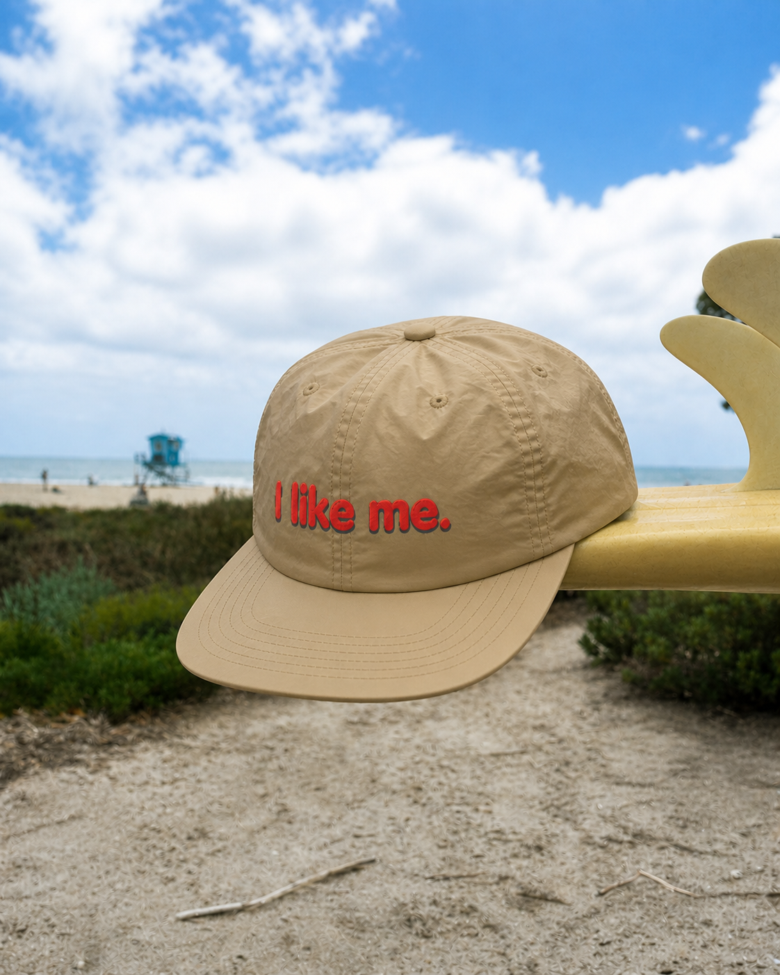 I Like Me Surf Cap – Self-Love Snapback Hat