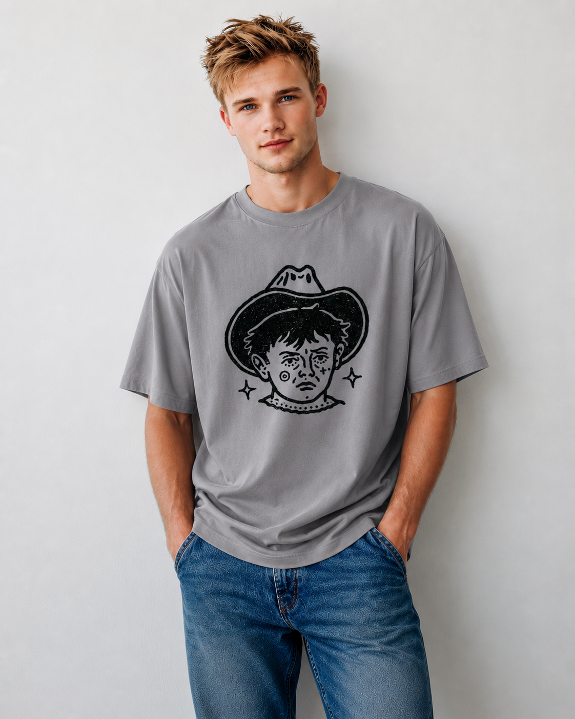 Lonesome Cowboy Tee – Sorona® Cotton Blend