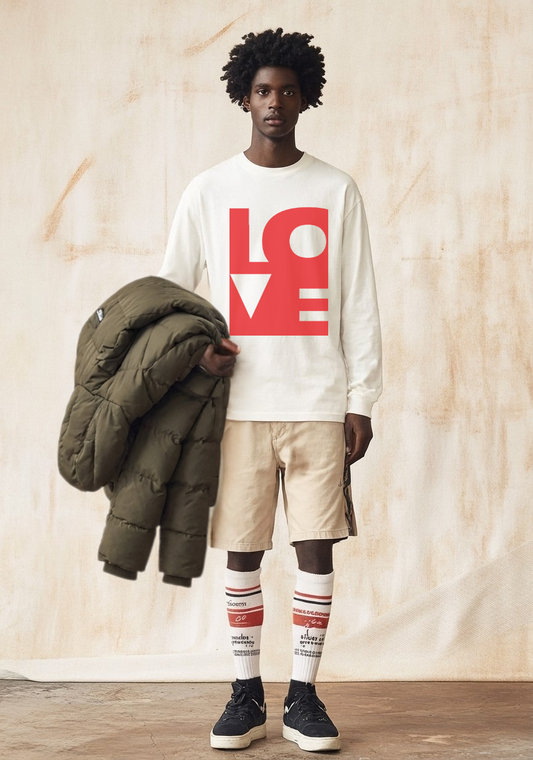 LOVE Block – Adult Long Sleeve Tee