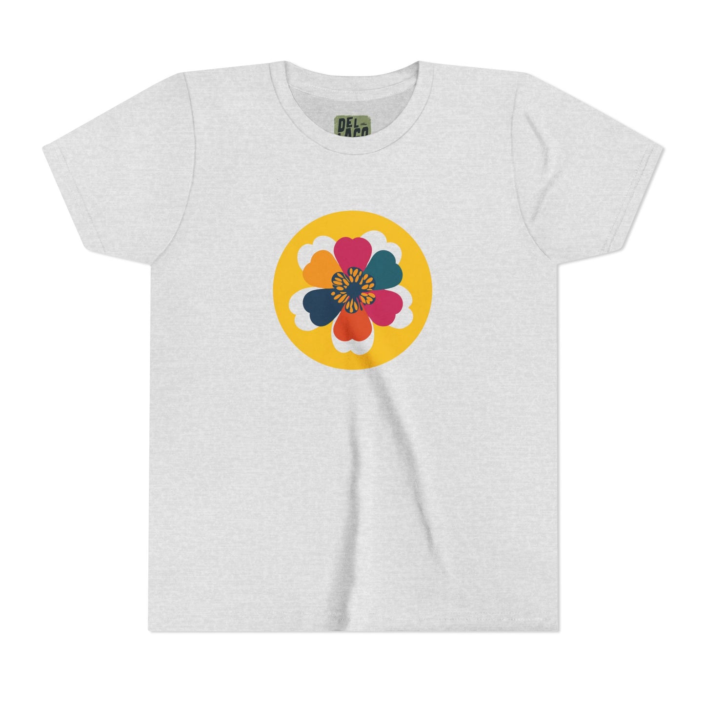 Youth Short Sleeve Flower Tee image 11