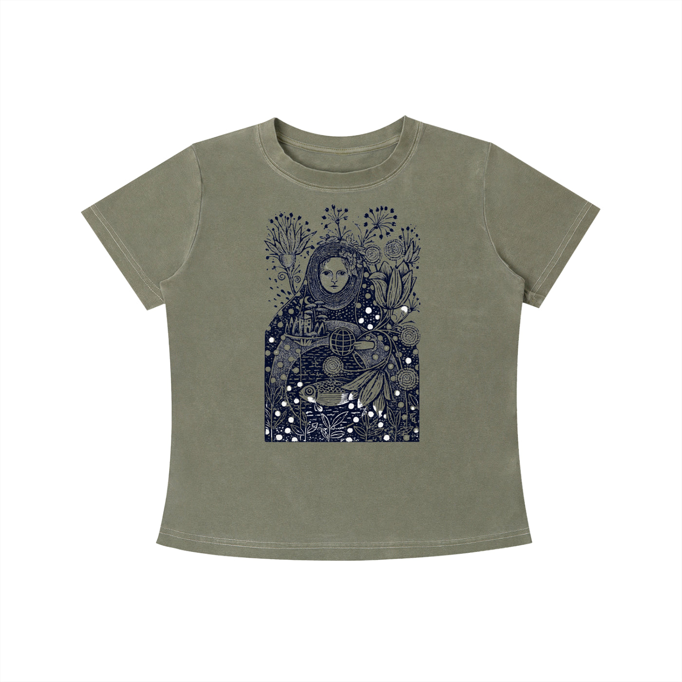 Celestial Garden Portrait Graphic Tee