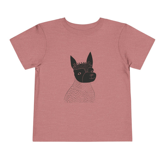 Toddler Dog Illustration Tee image 0