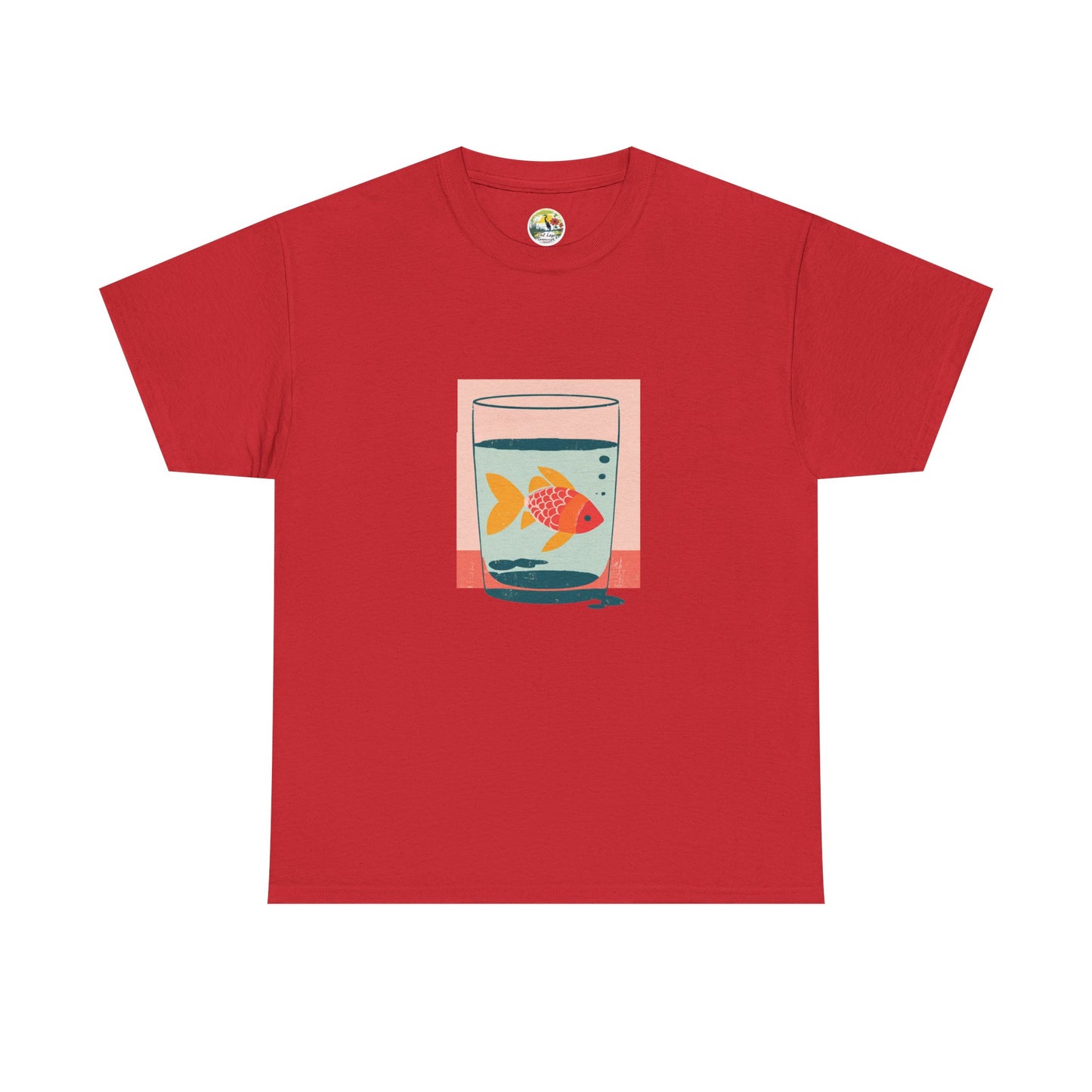 Colorful Goldfish Unisex T-Shirt image 8
