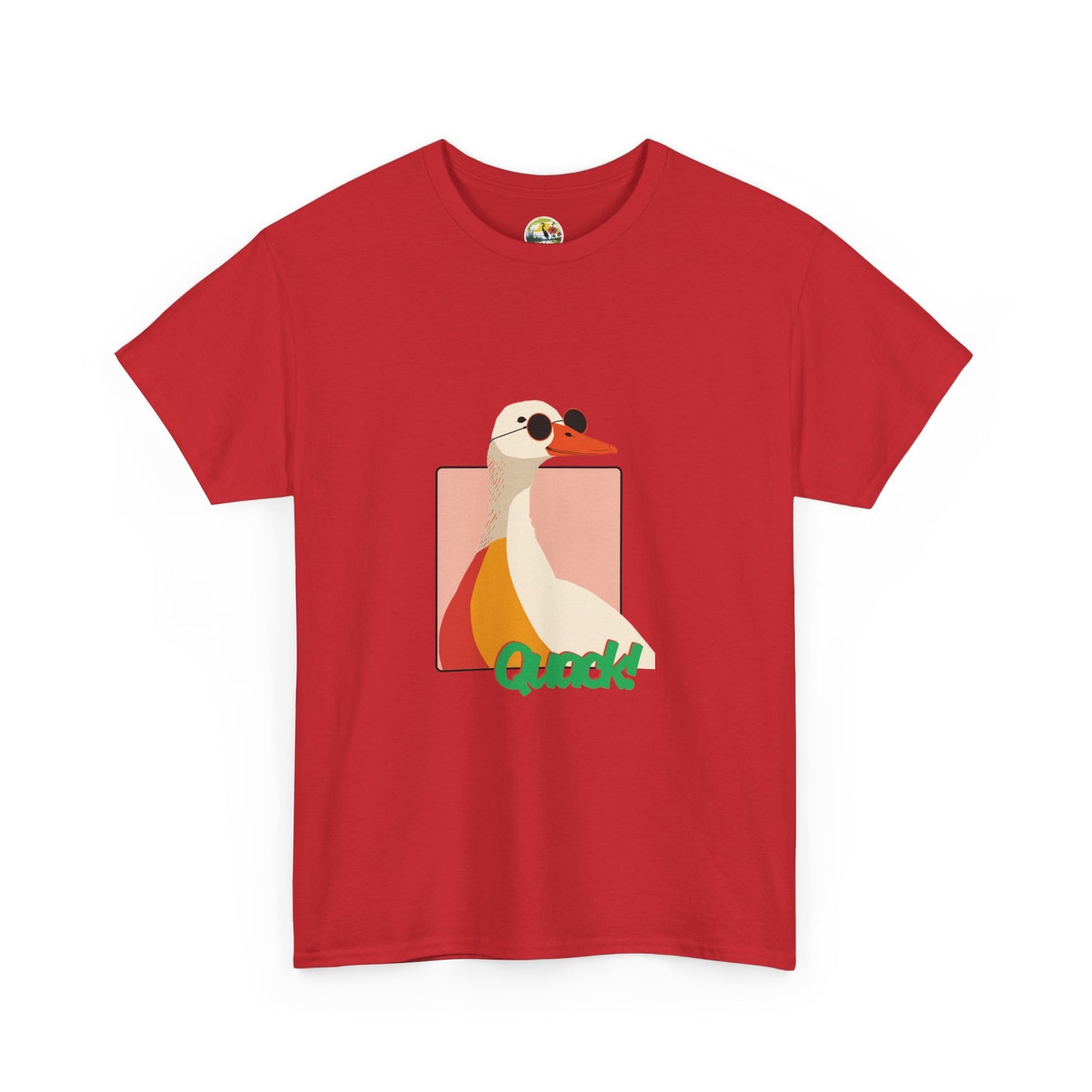 "Quack!" Quirky Duck Graphic Tee image 9