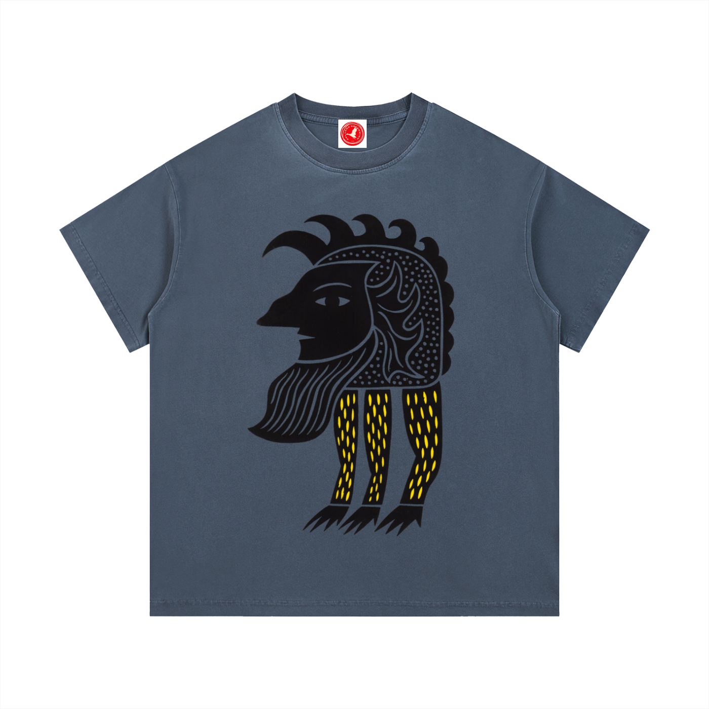 Abstract Folk Creature Tee
