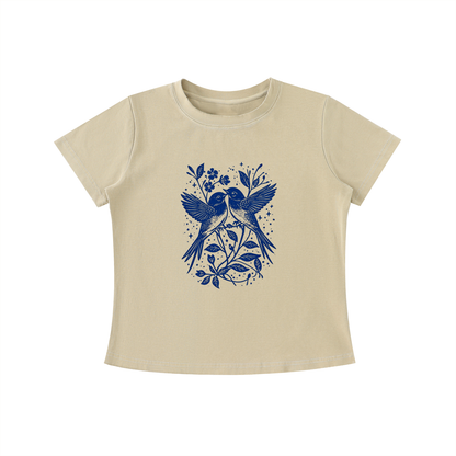 Twin Sparrow Indigo Tee