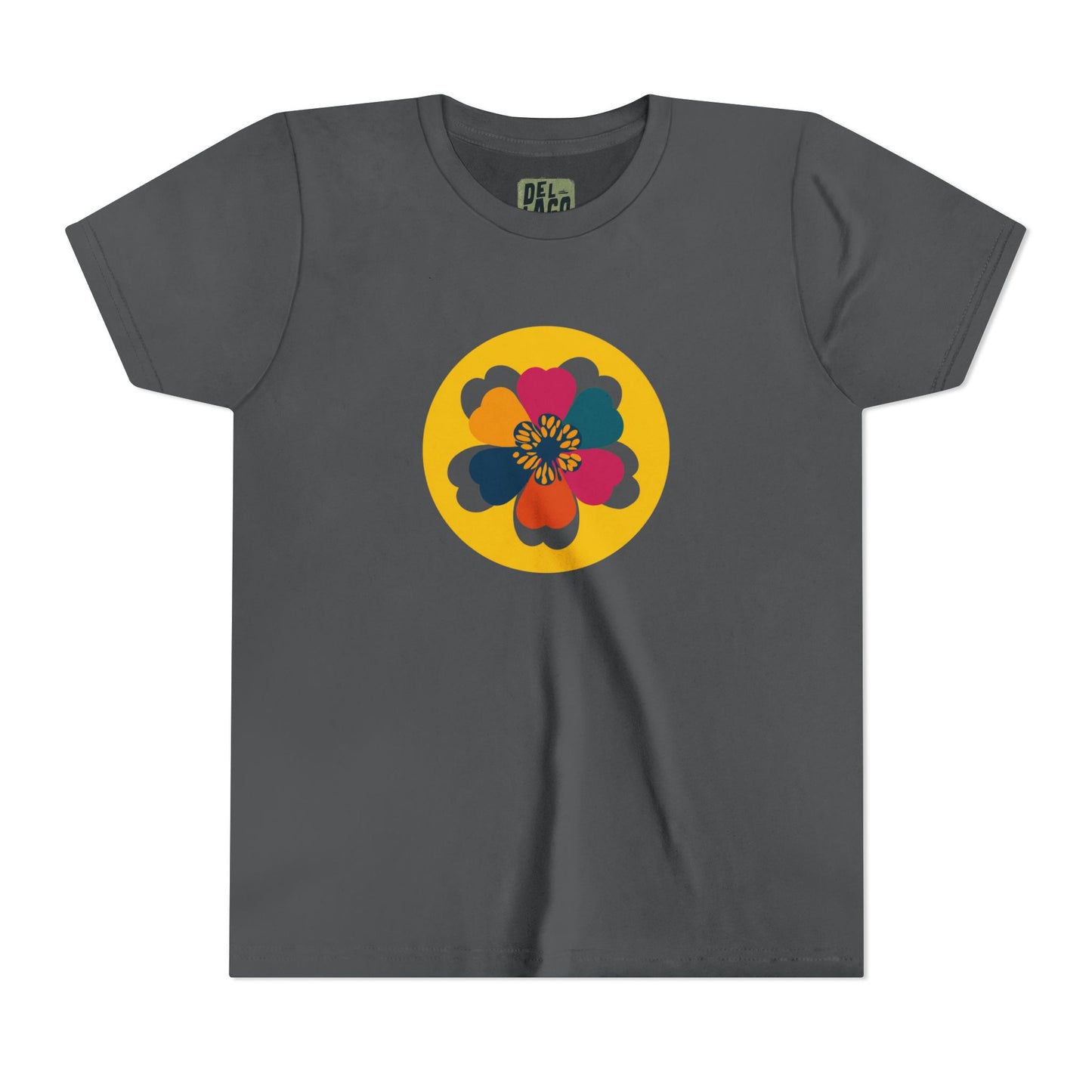 Youth Short Sleeve Flower Tee image 10