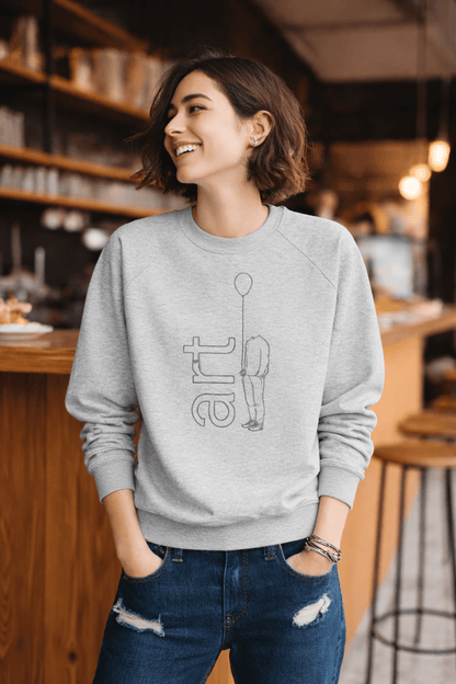 Art Balloon Outline Sweatshirt Del Lago Greenwich