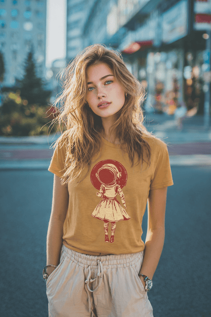 Astro Girl Teen T-Shirt
