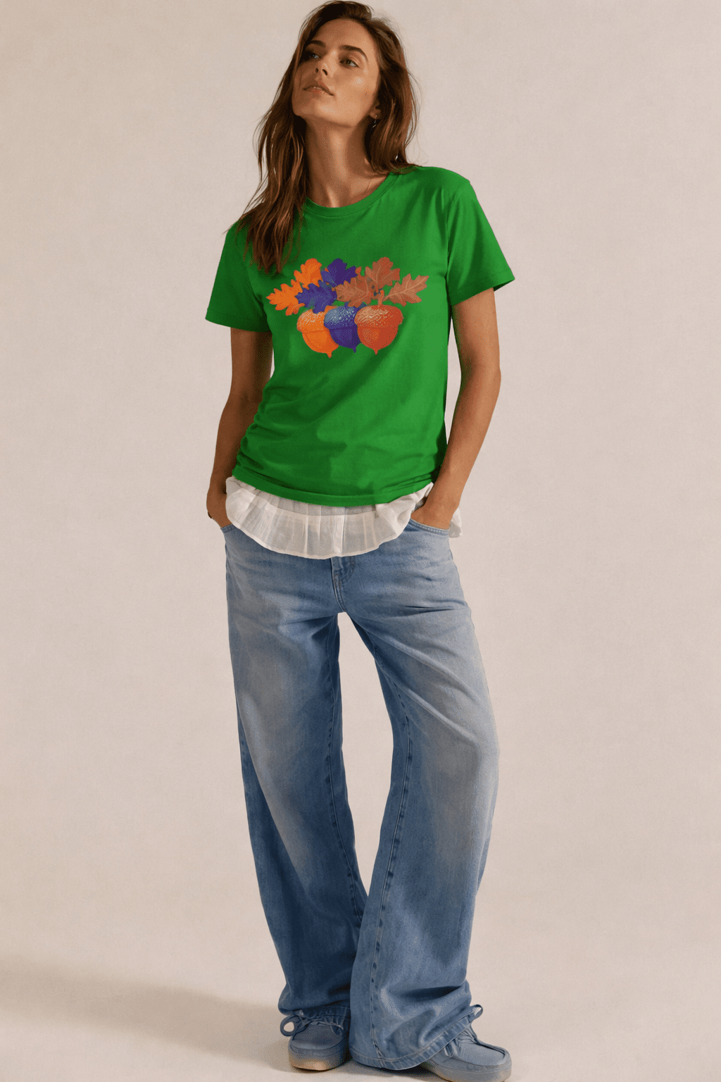 Autumn Acorns Graphic Tee