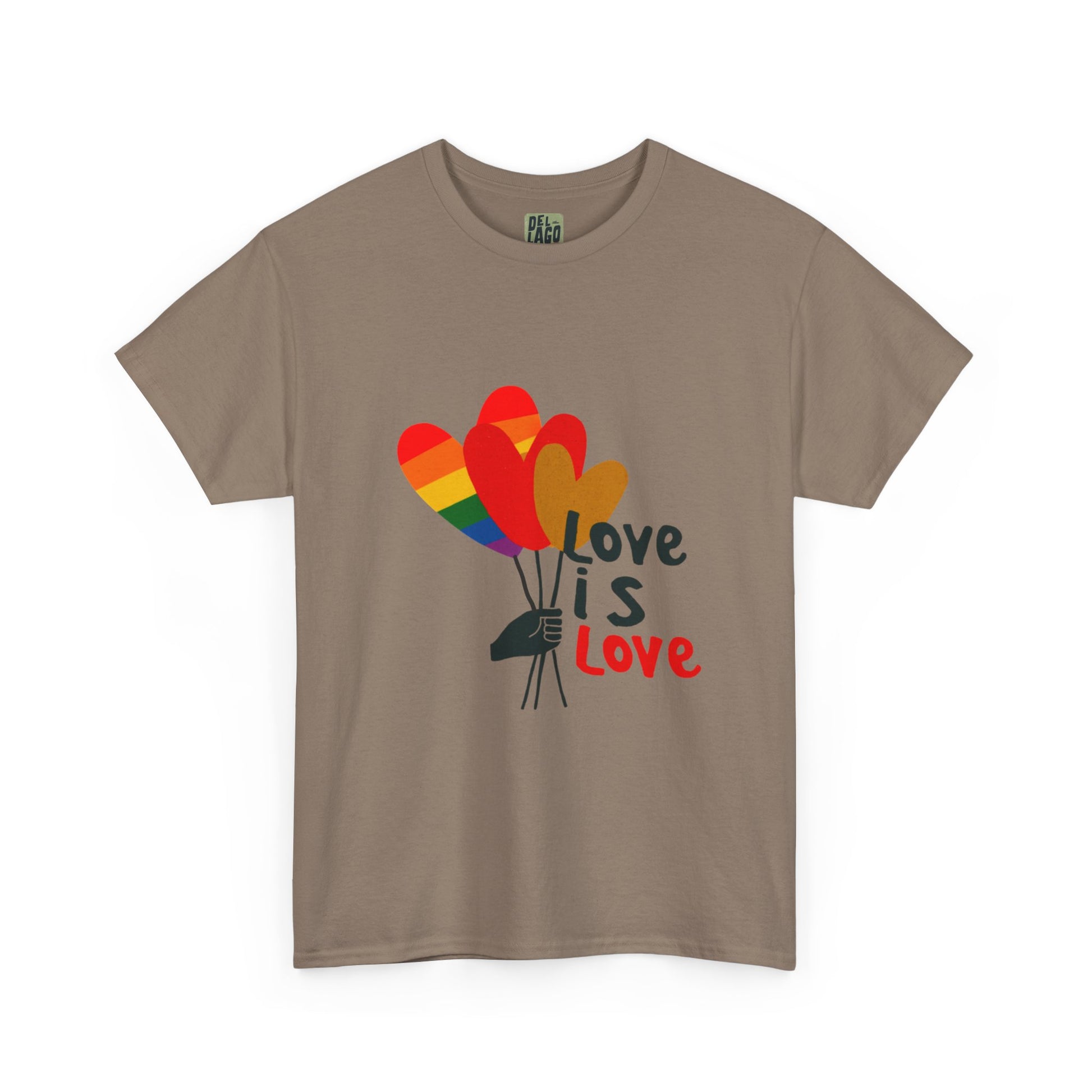 "Love is Love" Heart Balloon T-Shirt – Celebrate Pride & Unity image 14