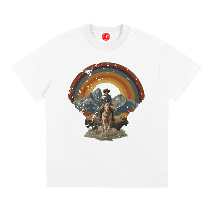 Wild West Sunset Rider Tee