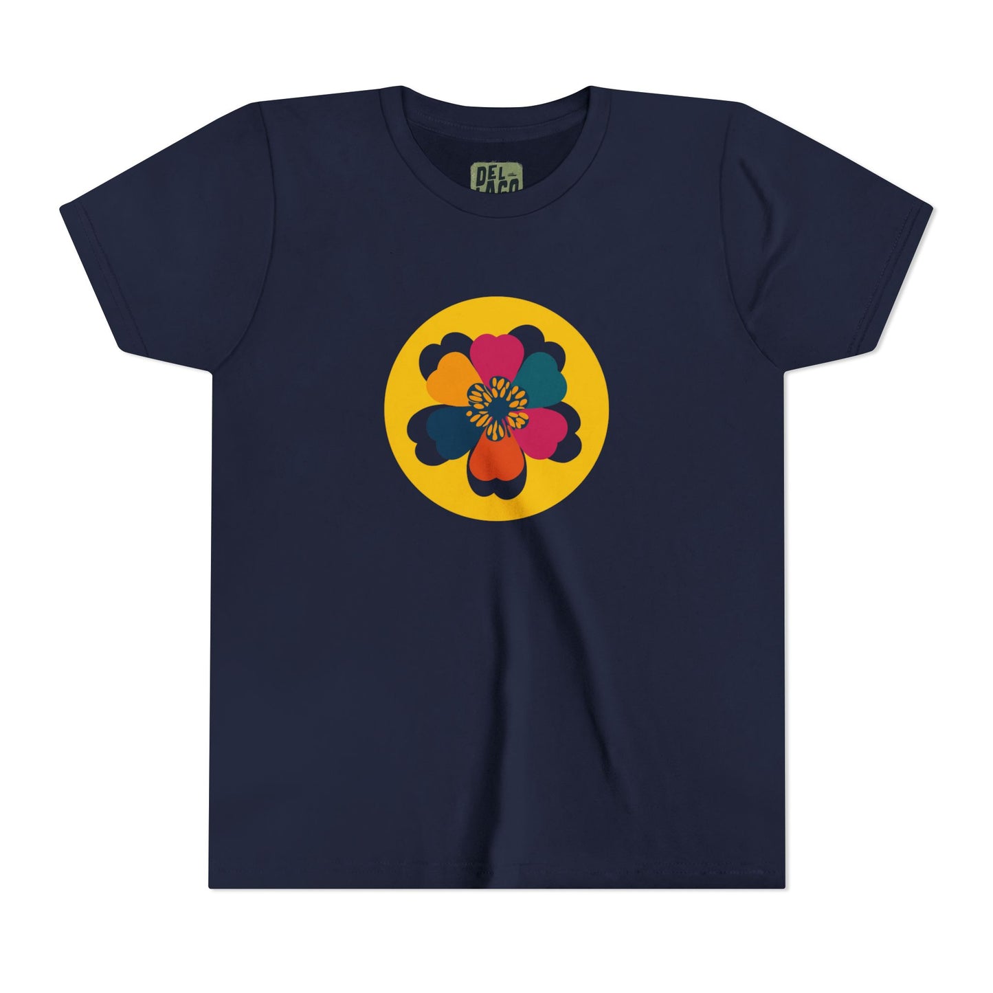 Youth Short Sleeve Flower Tee image 9