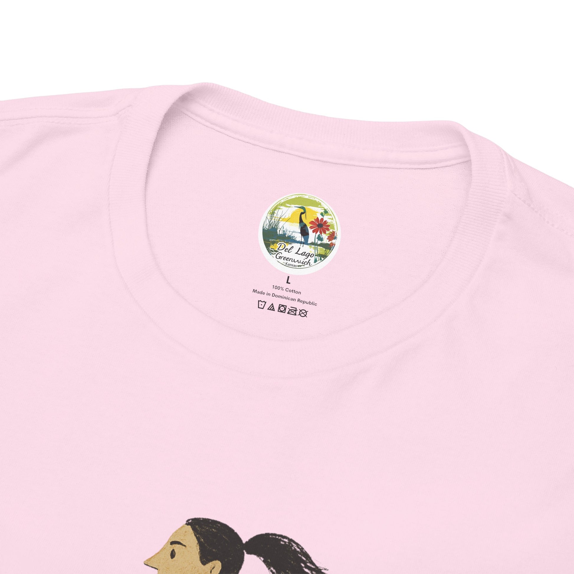 Female "Road Warrior" Unisex Heavy Cotton Tee image 2