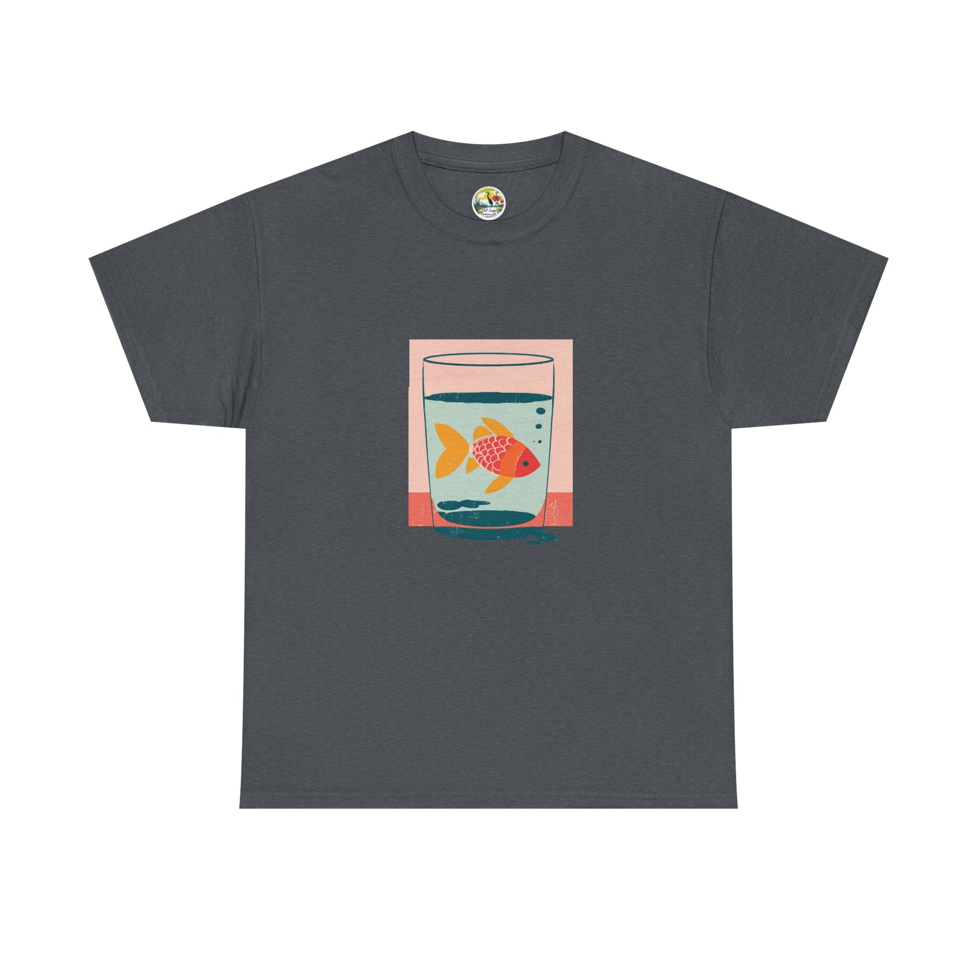 Colorful Goldfish Unisex T-Shirt image 9