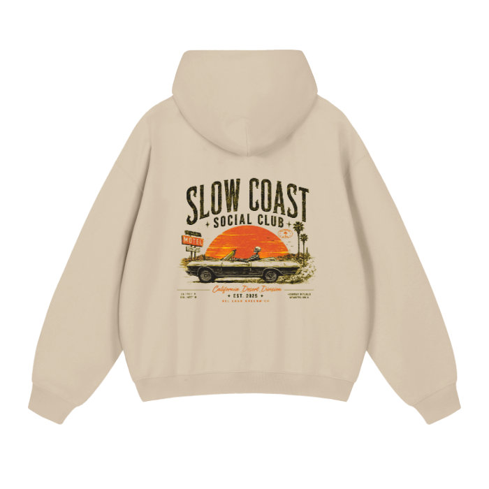 Slow Coast Social Club Hoodie