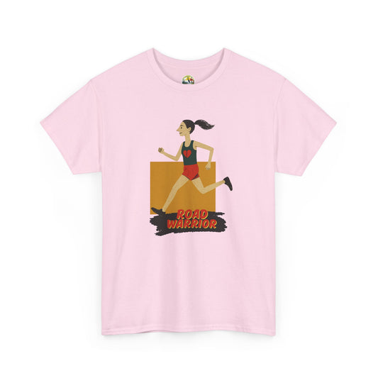 Female "Road Warrior" Unisex Heavy Cotton Tee image 0