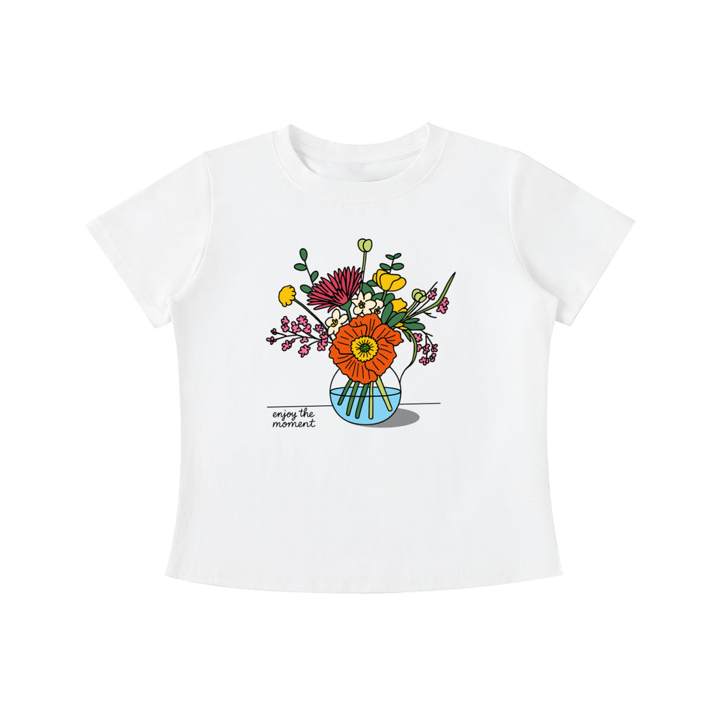 Enjoy the Moment Floral Tee