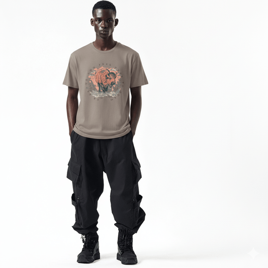 Be Brave and Feel Free Tee | Inspirational Graphic T-Shirt