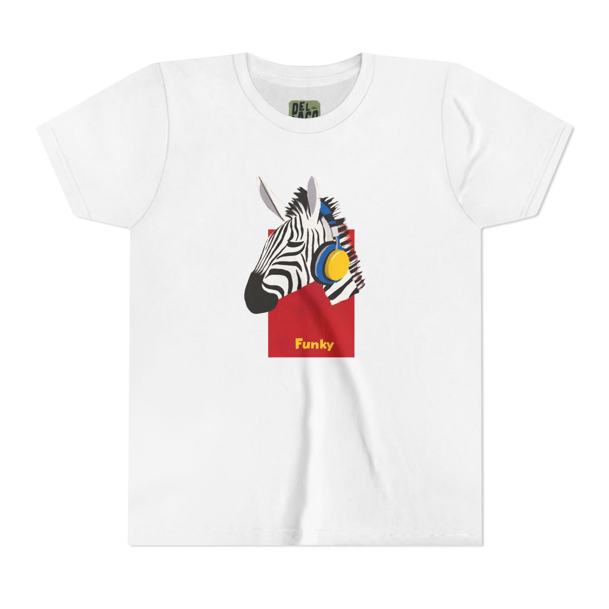 Funky Zebra Youth T-Shirt  image 6