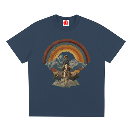 Wild West Sunset Rider Tee