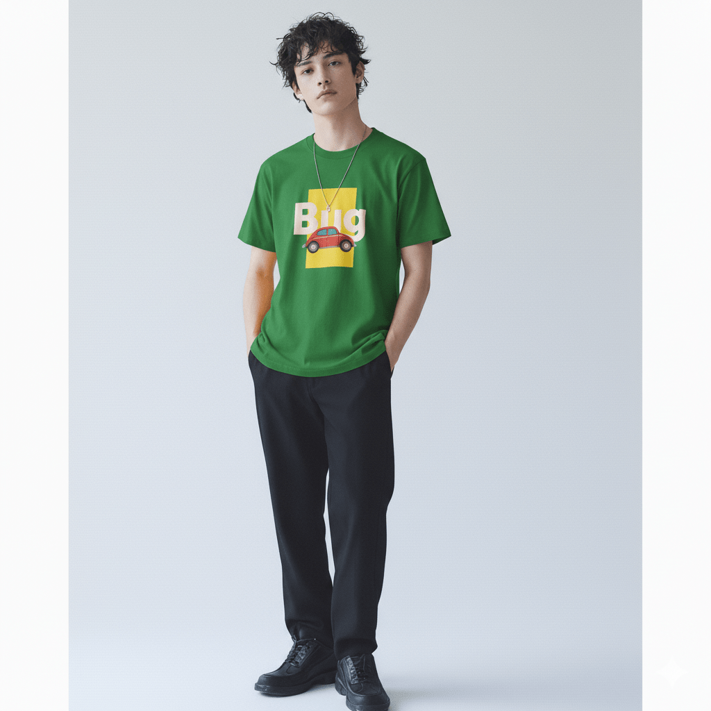 Big Car Teen T-Shirt | Fun Minimal Vehicle Tee