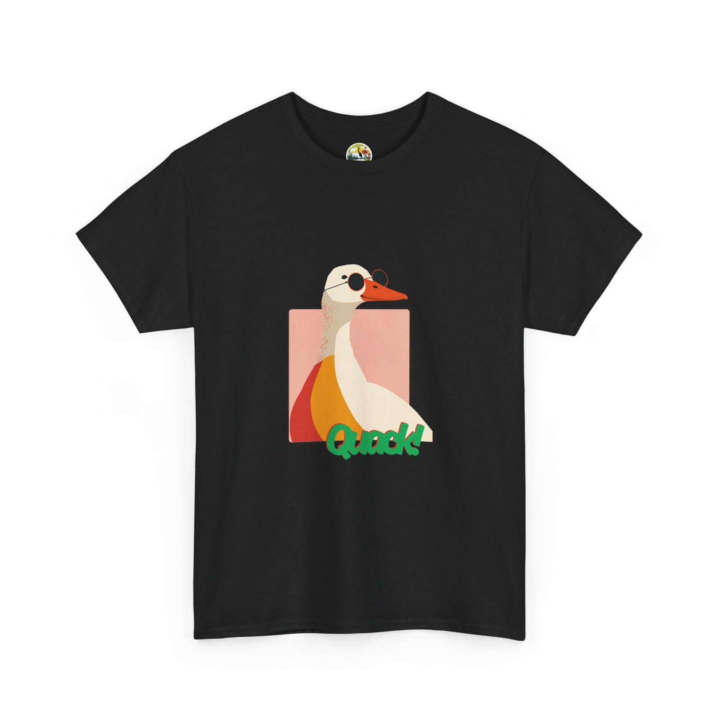"Quack!" Quirky Duck Graphic Tee image 7
