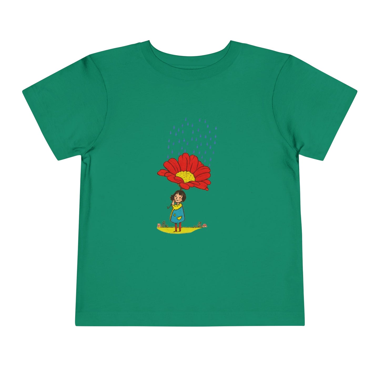 “Flower Umbrella” Toddler Tee image 12