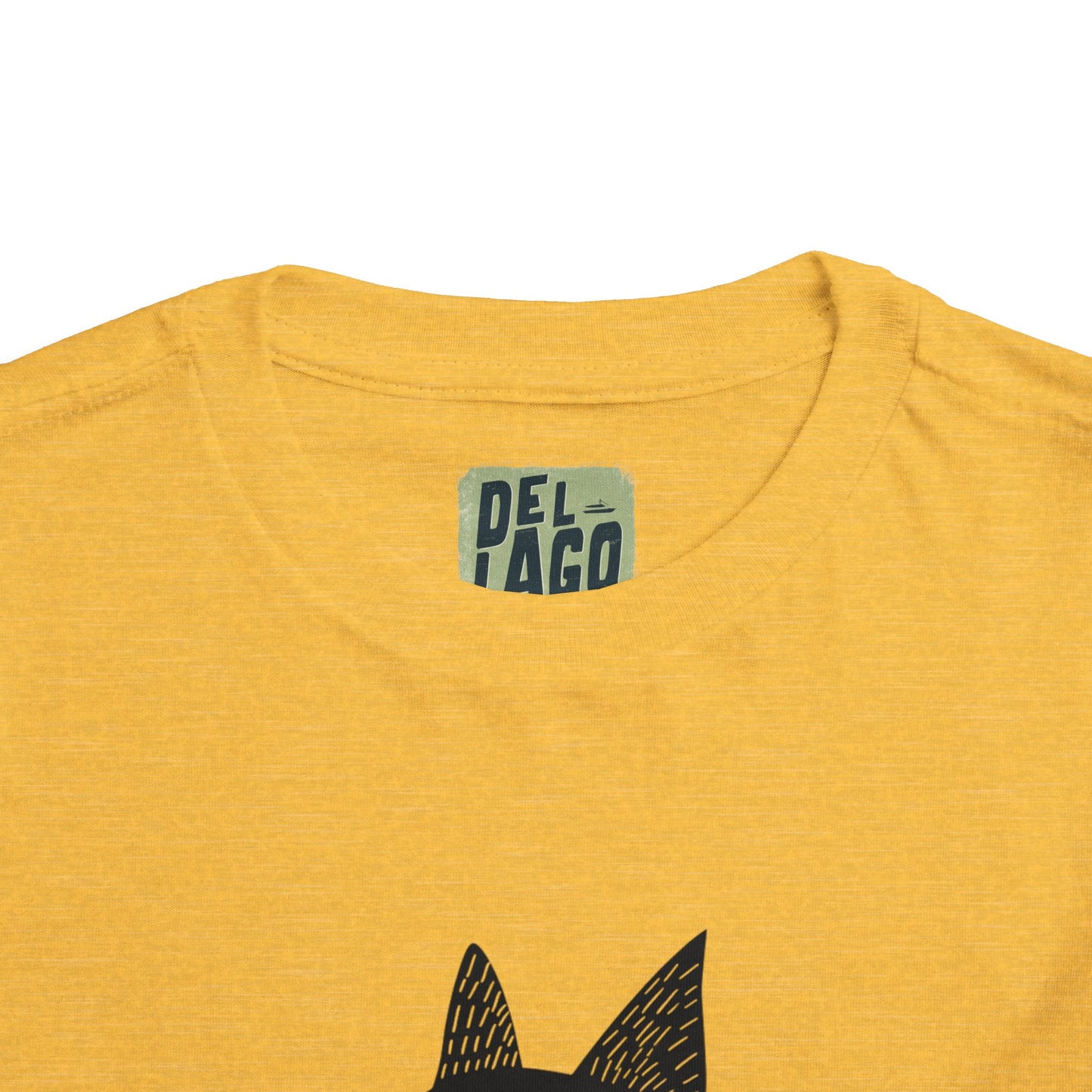 Whimsical Dog Print Toddler Tee image 2