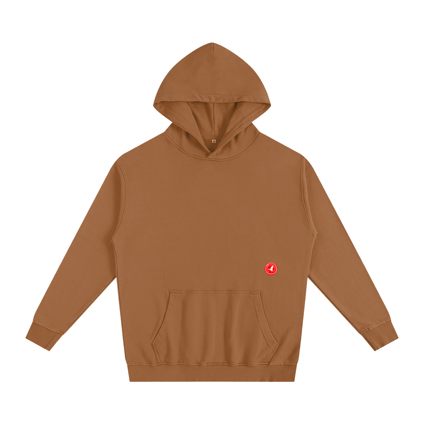 Distressed Portrait Graphic Hoodie