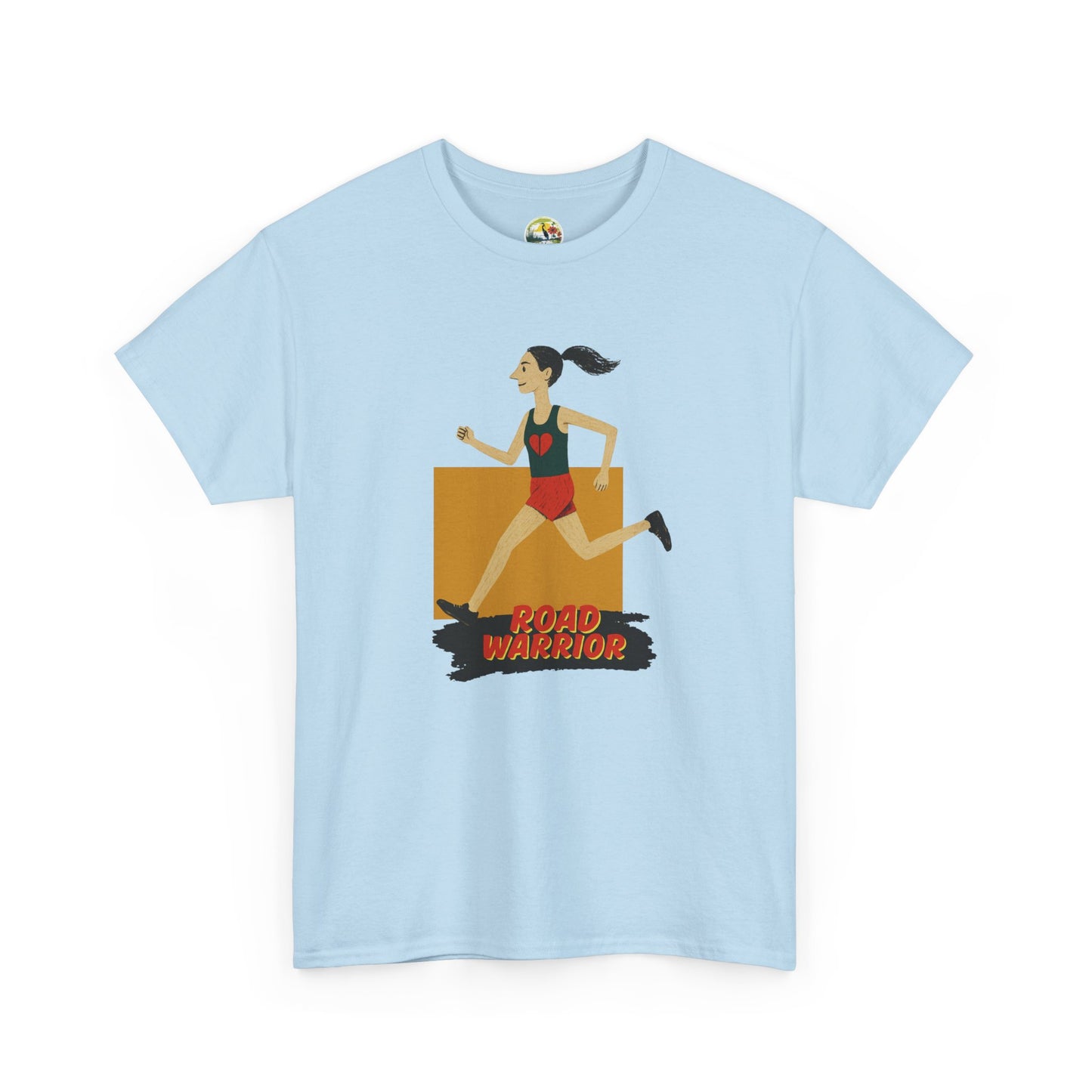 Female "Road Warrior" Unisex Heavy Cotton Tee image 6