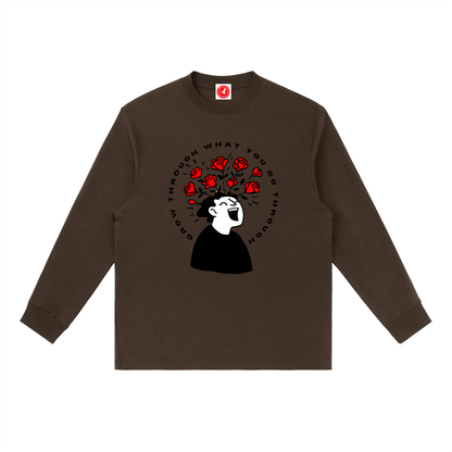 Grow Through Long Sleeve Tee