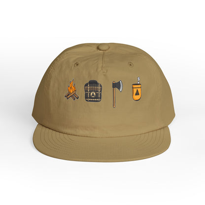 Camping Icons Surf Cap Del Lago Greenwich