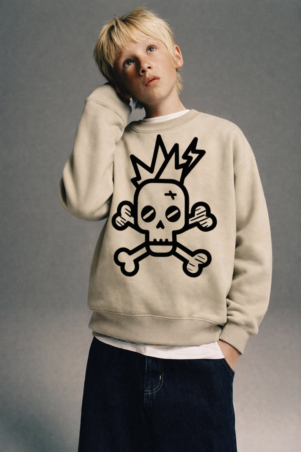Crowned Skull Sweatshirt