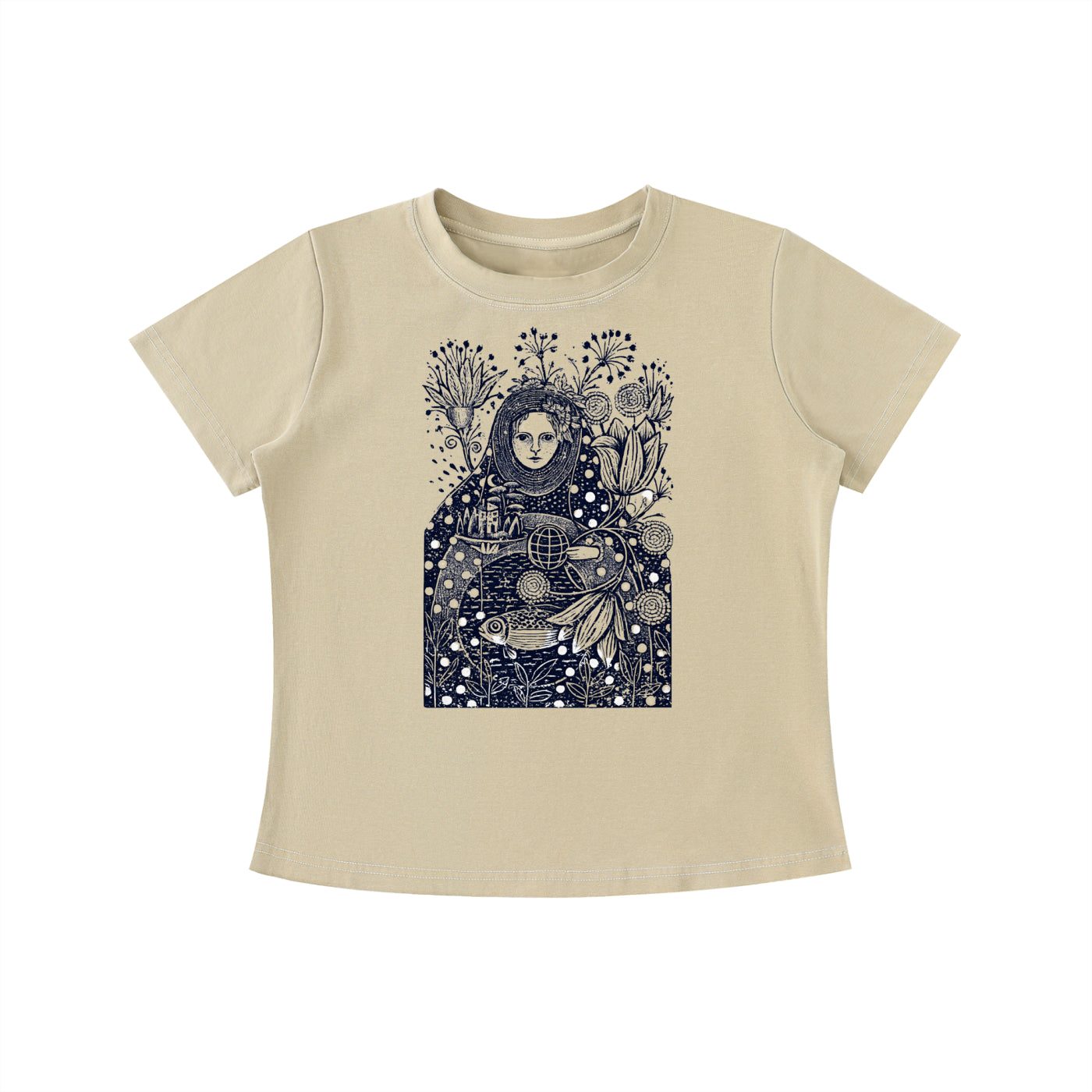 Celestial Garden Portrait Graphic Tee