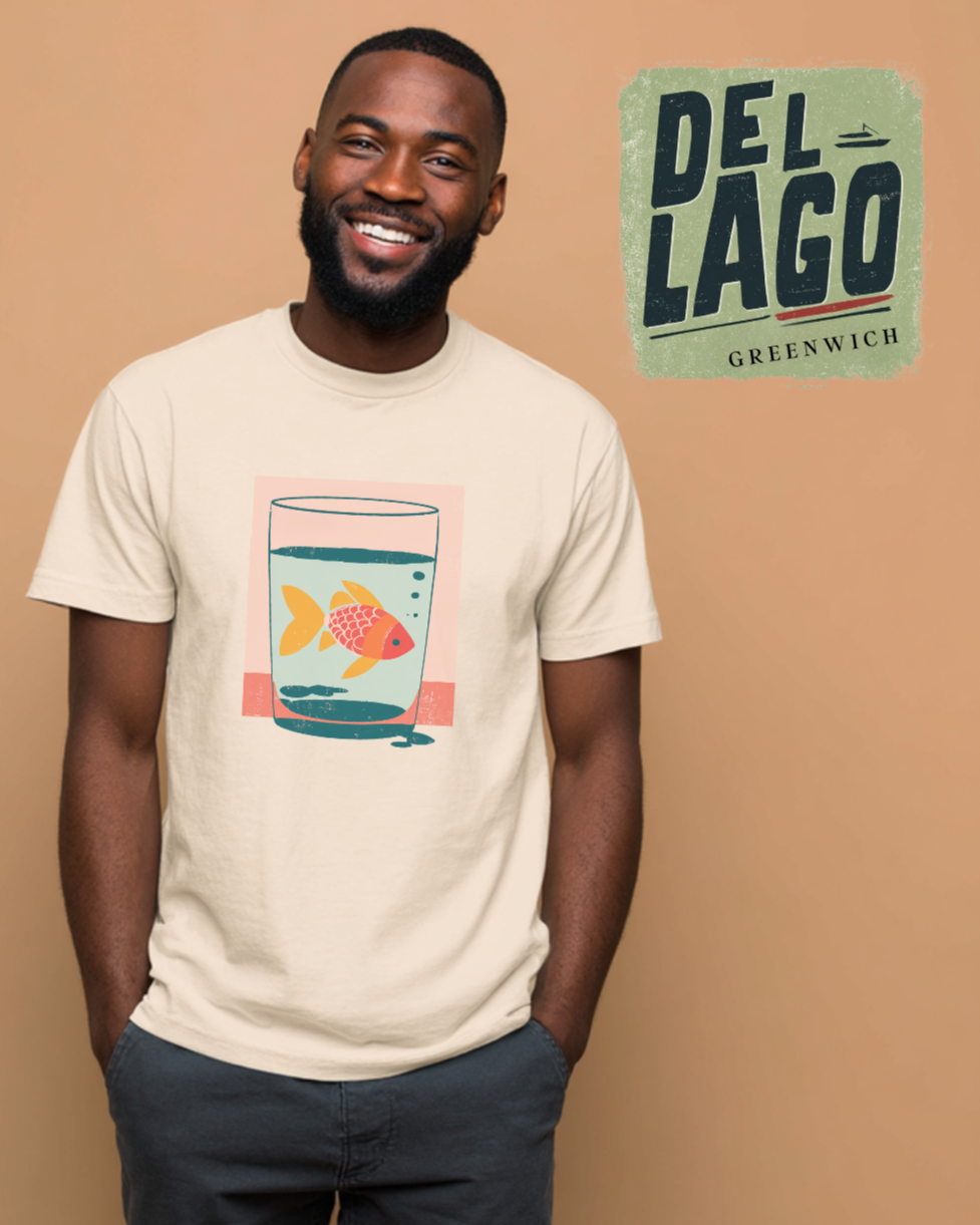 Colorful Goldfish Unisex T-Shirt image 1