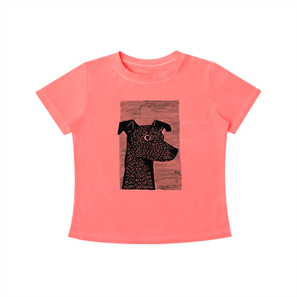 Minimalist Dog Sketch Tee