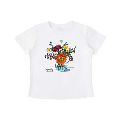 Enjoy the Moment Floral Tee