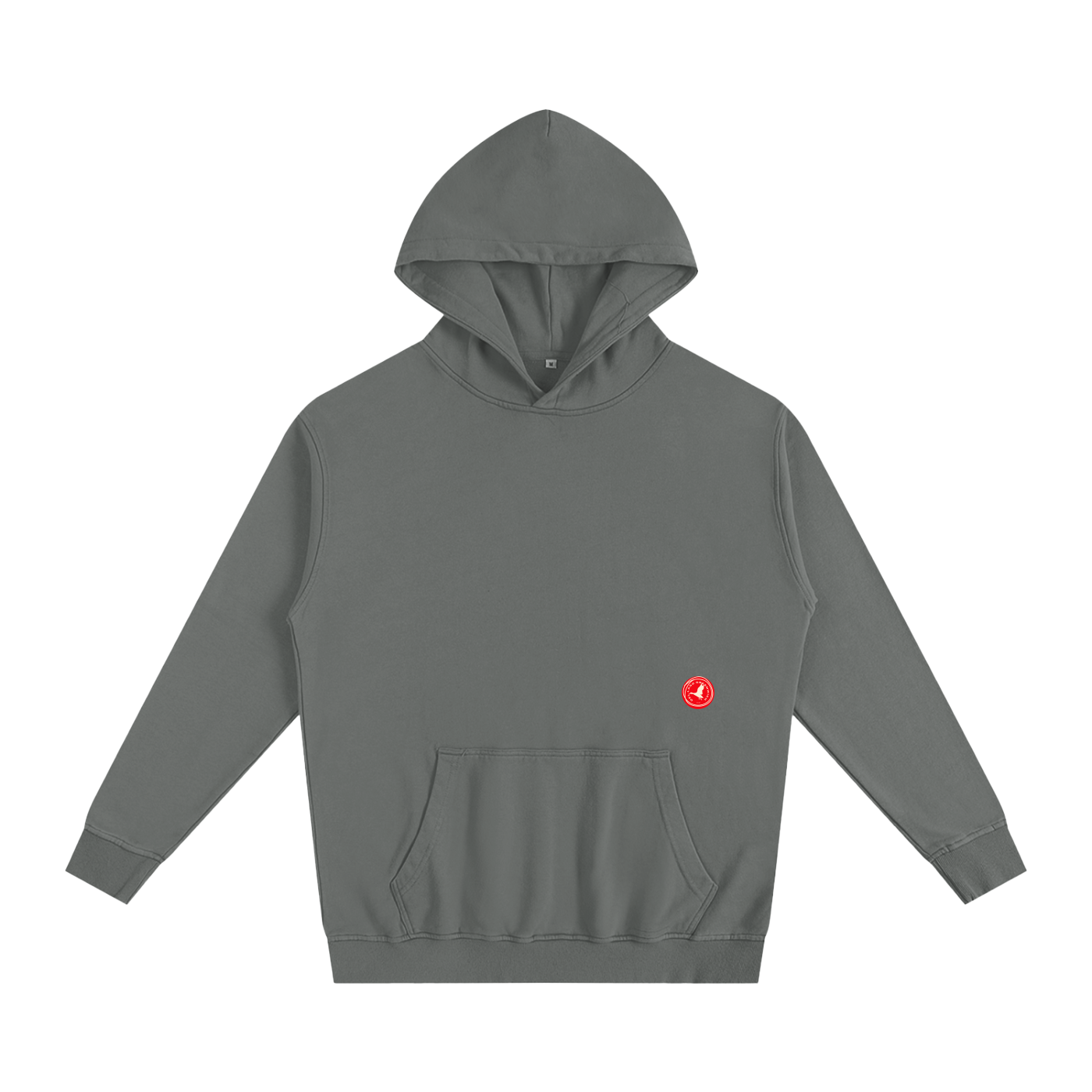 Distressed Portrait Graphic Hoodie